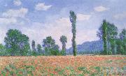 Claude Monet, Poppy Field at Giverny